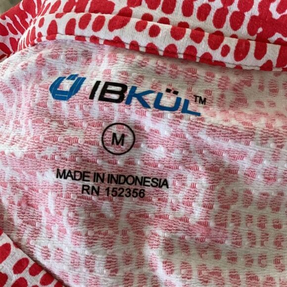 IBKUL Long Sleeve Mesh Dress Tennis Golf Women’s M UPF 50 Sun Protection - Picture 6 of 6